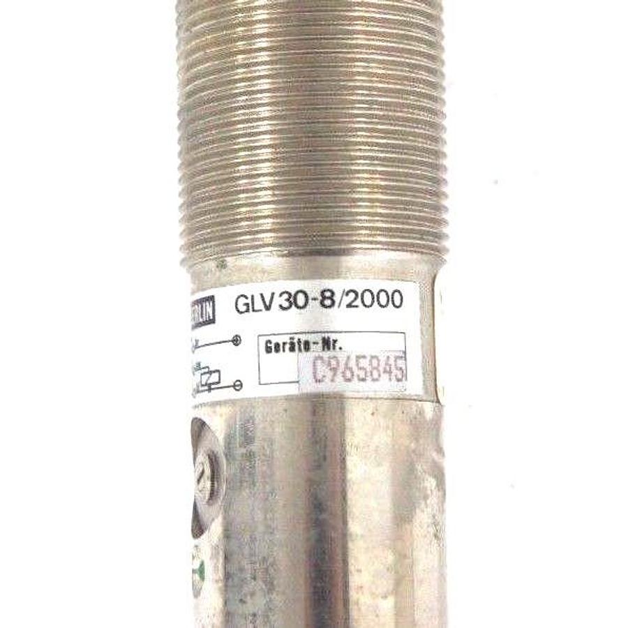 Used VISOLUX ELEKTRONIX GLV30-8-2000 PHOTO SENSOR 1411.87, GLV3082000