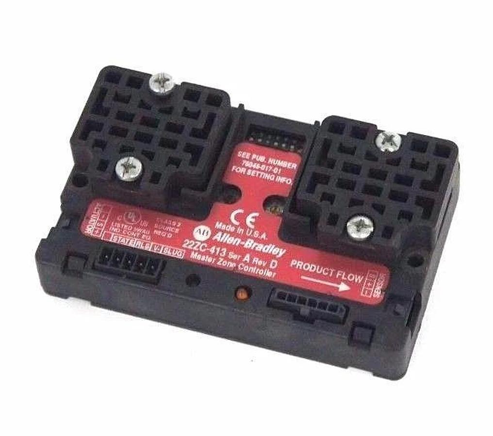 Used ALLEN BRADLEY 22ZC-413 MASTER ZONE CONTROLLER SER A, REV D, 75045-017-01