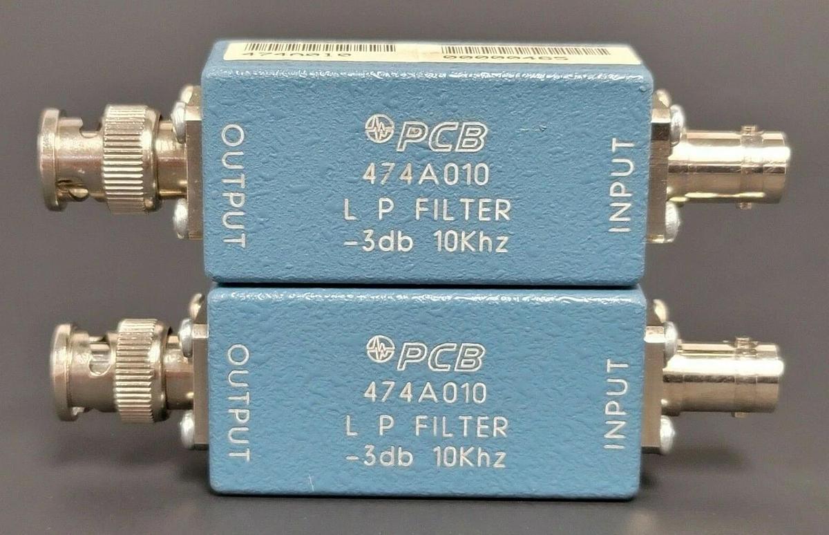 Used LOT OF 2 PCB 474A010 L P FILTERS -3DB 10KHZ