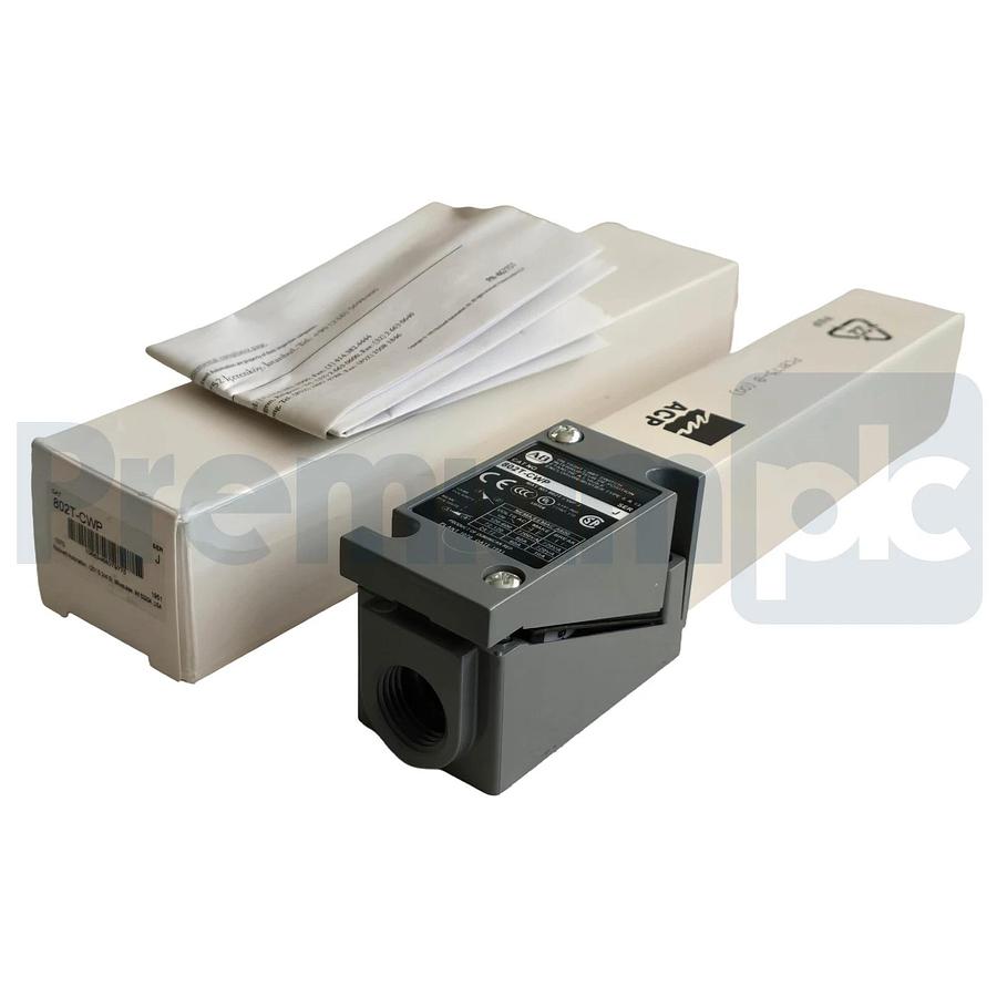 Allen-Bradley 802T-CWP /J Limit Switch Cat Whisker Plug-In Heavy Duty 2-Pos NSMP