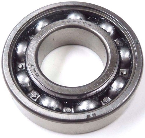 Used NEW SMT SS6206RS SINGLE ROW BALL BEARING UNSEALED SS, 30mm ID, 62mm OD, 16mm W