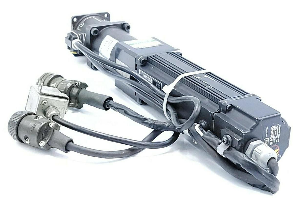 Used MATSUSHITA ELECTRIC MFA020HA1NSJ SERVO MOTOR W/ DFT-132MS-3, TD-130-DFS