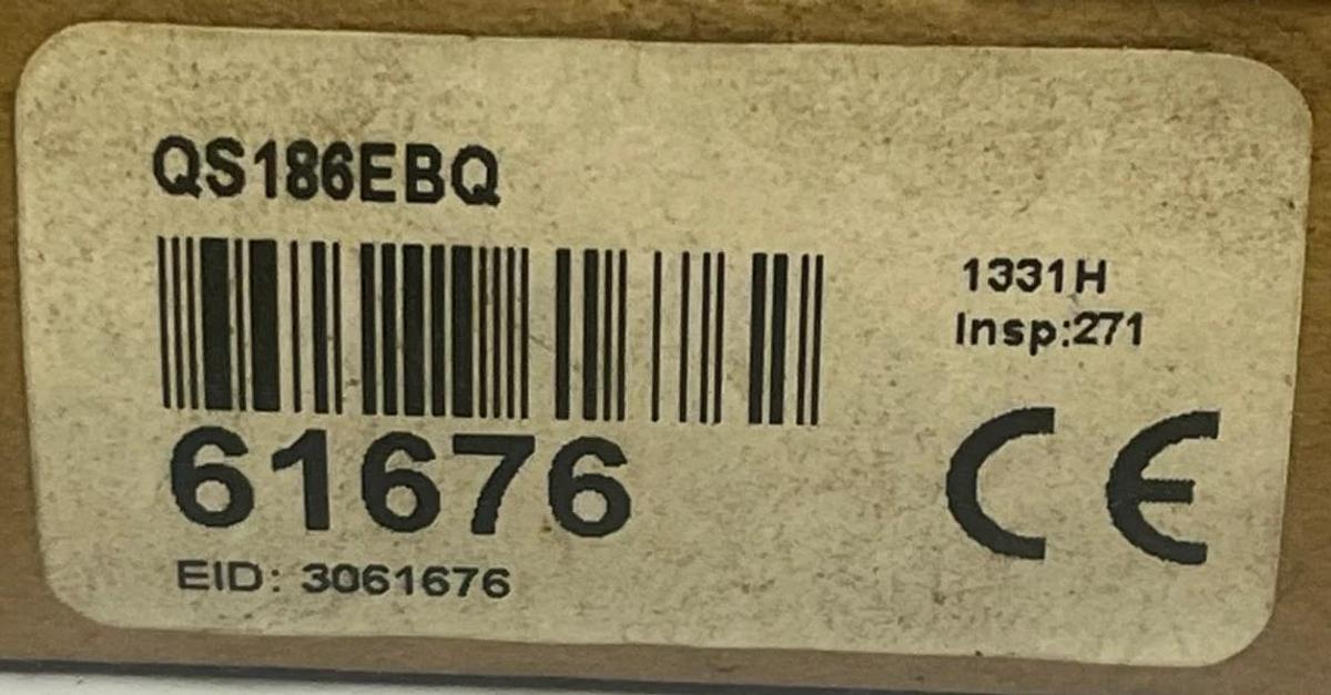BANNER QS186EBQ Photoelectric Sensor Diffuse Mode 18mm Barrel 6" Range M12 NPN