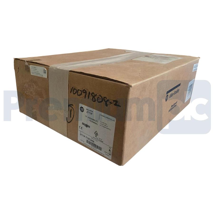 Used ALLEN BRADLEY 2711P-T15C4A8 / A PanelView Plus 6 1500 COLOR TERMINAL 15" NSMP