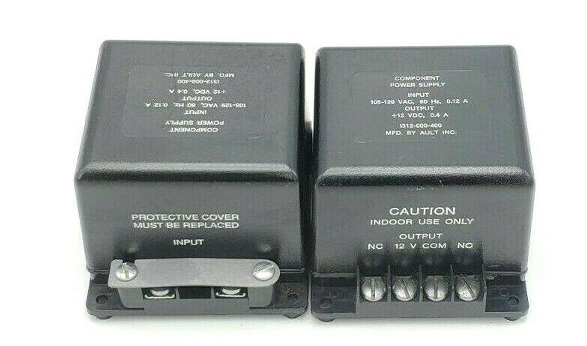 Used LOT OF 2 AULT INC. I312-000-400 COMPONENT POWER SUPPLIES I312000400