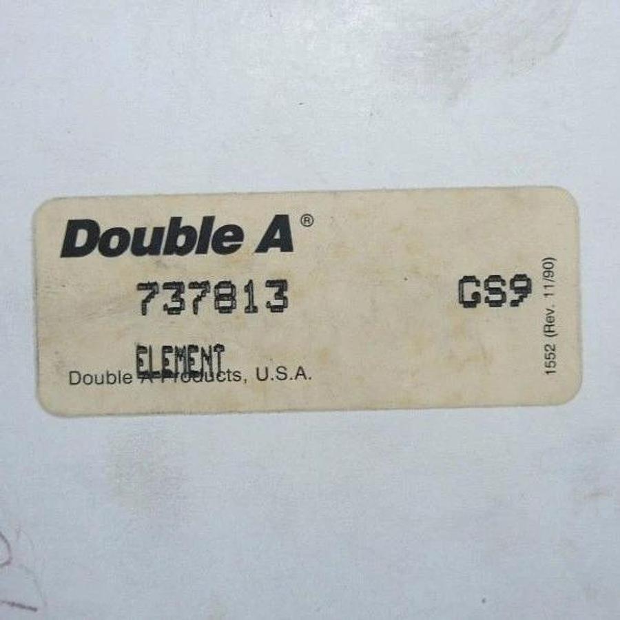 NIB DOUBLE A 737813 HYDRAULIC FILTER ELEMENT GS9