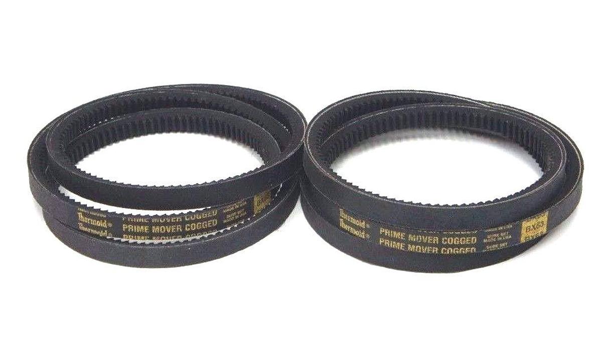 Used LOT OF 2 NEW THERMOID BX63 PRINE MOVER COGGED V BELTS