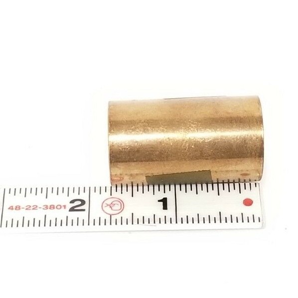 Used NEW ISOSTATIC INDUSTRIES AA-1008-10 OIL IMPREGNATED BRONZE BUSHING AA100810