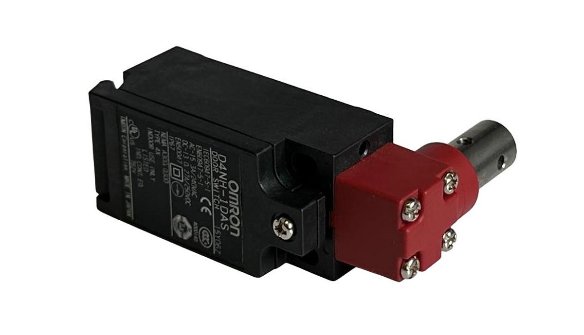 Used NEW OMRON D4NH-1DAS / D4NH1DAS SAFETY DOOR HINGE SWITCH 3A/240VAC 27A/250VDC