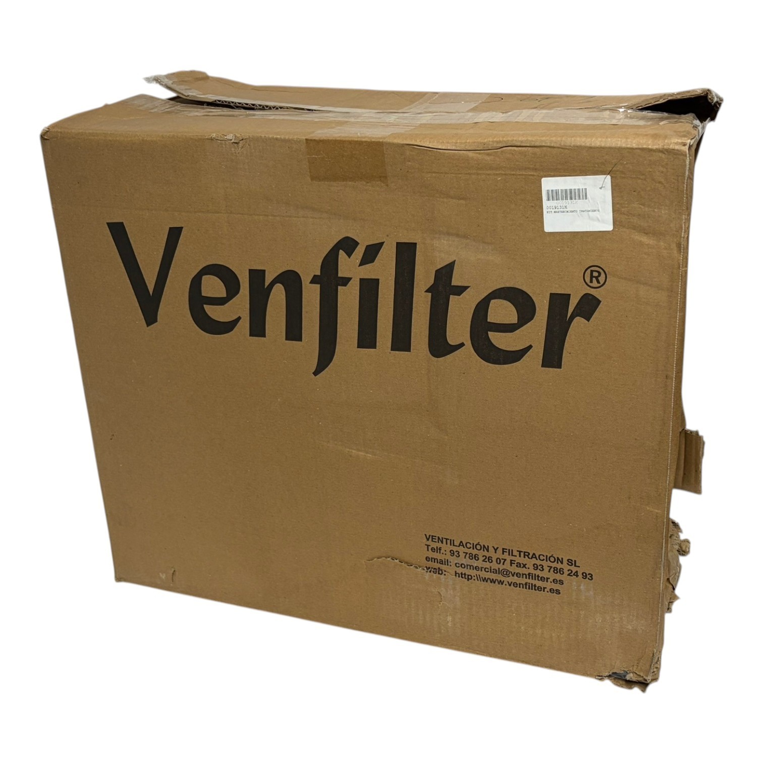Used Venfilter Multiven MVH202412H10 HVAC HEPA Air Filter 492x592x292mm New