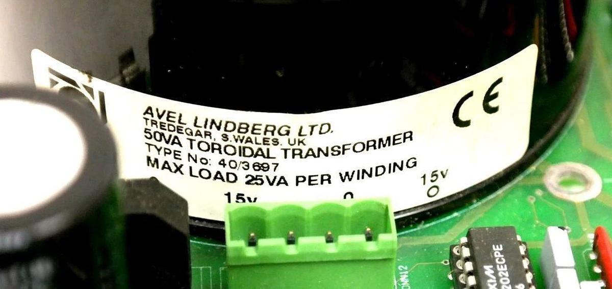 Used MOTTER PCB 19/014 STITCHER CONTROL PLC BOARD 120396 W/TRANSFORMER 40/3697