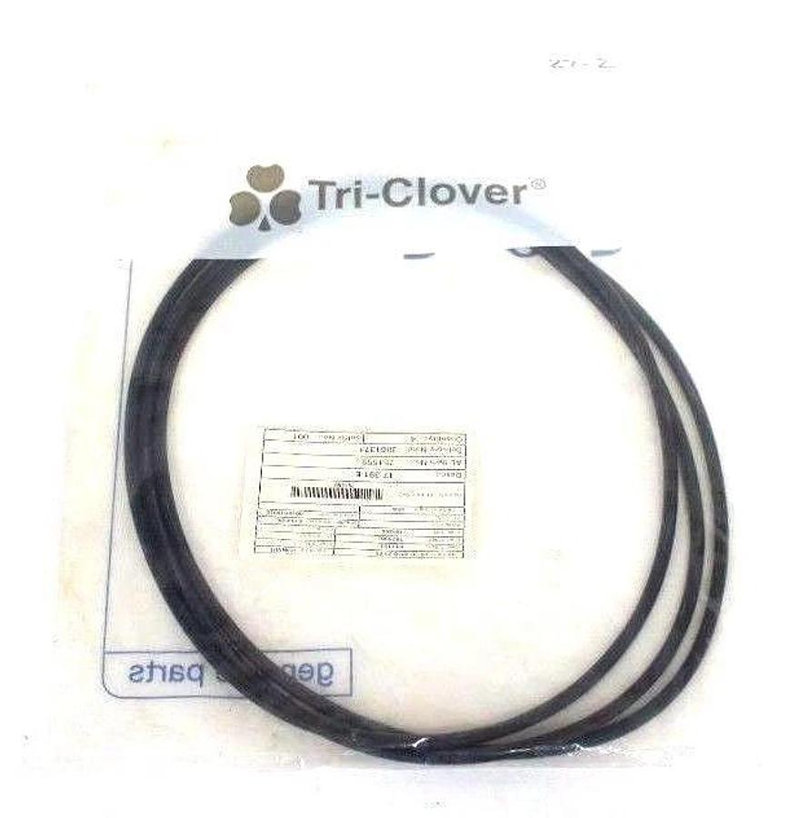Used BAG OF 3 NEW TRI CLOVER 751559 RUBBER SEALS 17-391-E