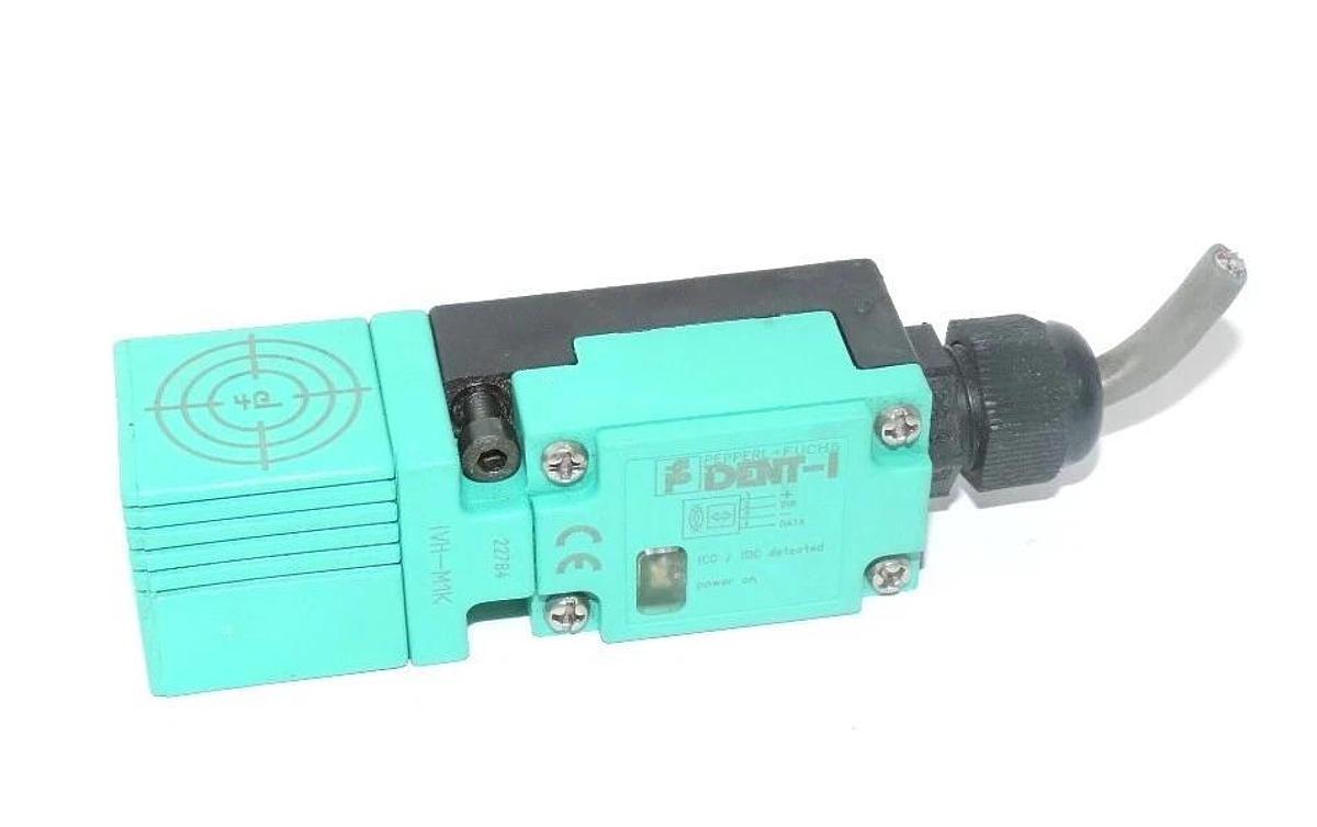 Used PEPPERL+FUCHS IVH-M1K READ/WRITE HEAD 22784, IVHM1K
