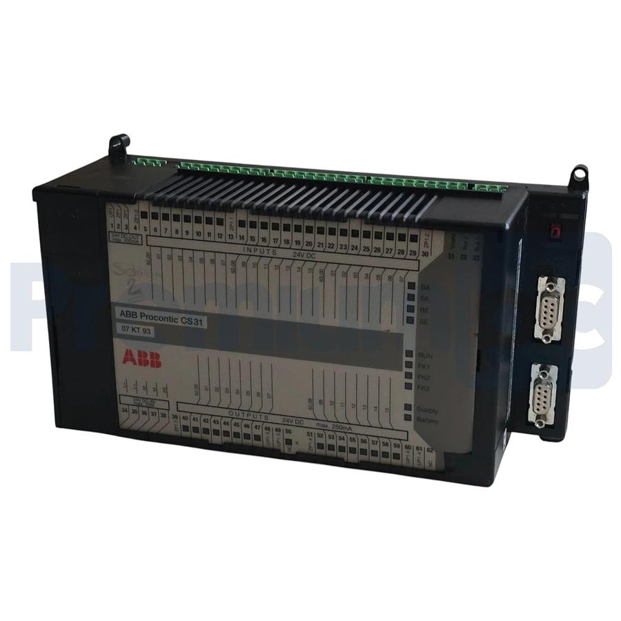 Used ABB 07KT93F GJR5251300R0171 Procontic CS31 Central Unit PLC Module NSMP