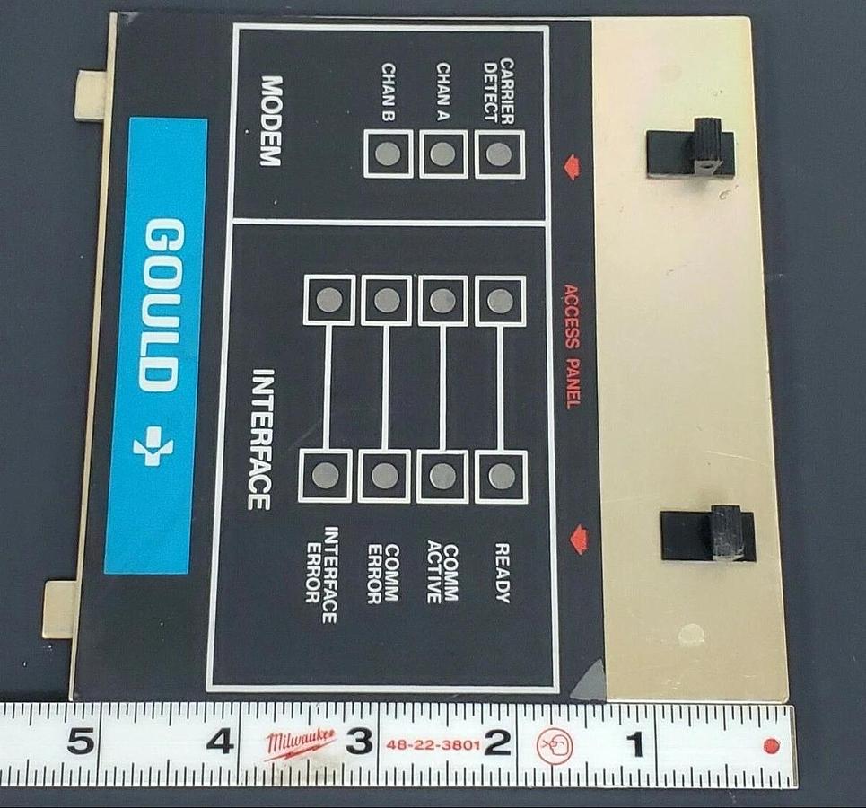 Used GOULD ACCESS PANEL DOOR MODEM INTERFACE