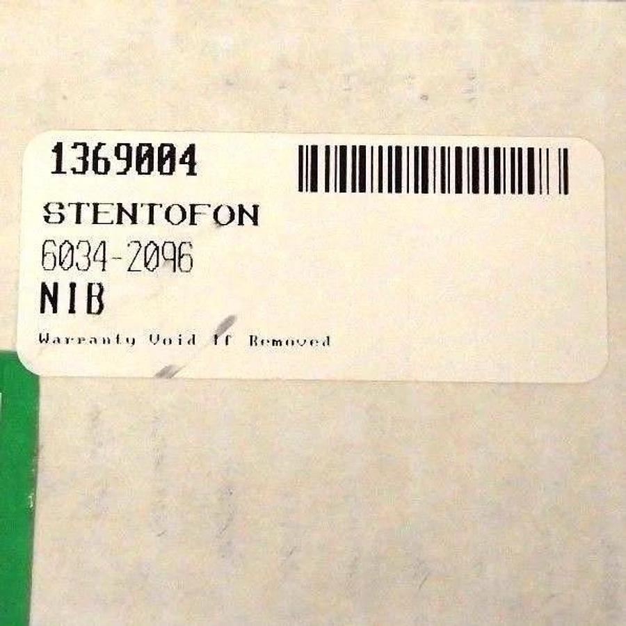 Used NIB STENTOFON 6034-2096 PHONE IPC TURRET STATION 1369004, A100D03168