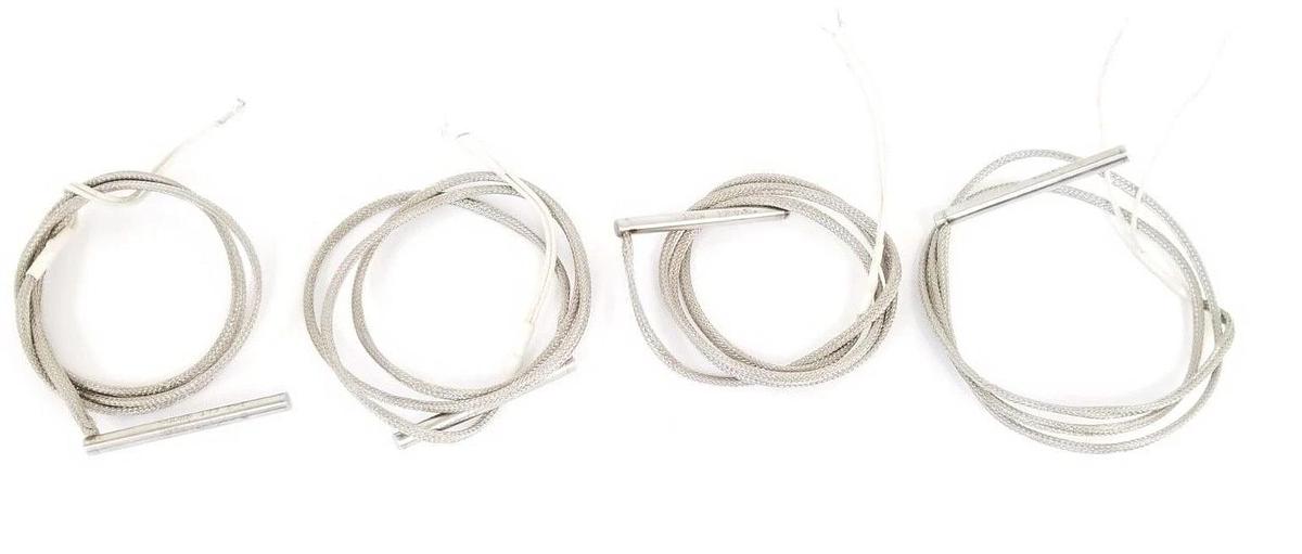 Used LOT OF 4 OGDEN MXEE02A3040 HEATER CARTRIDGES 100W, 120V, 173E-T