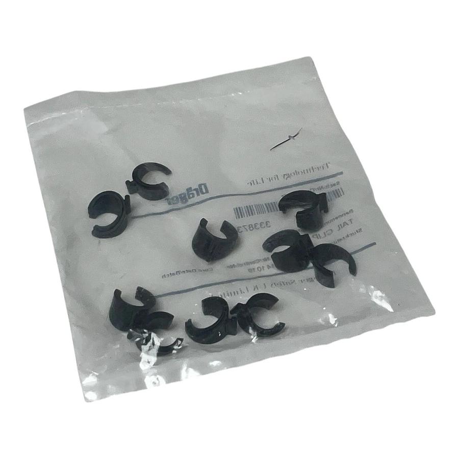 Used Lot of 10 Dräger 3338737 Tail Clip for Plus LDV SCBA New Surplus Factory Sealed