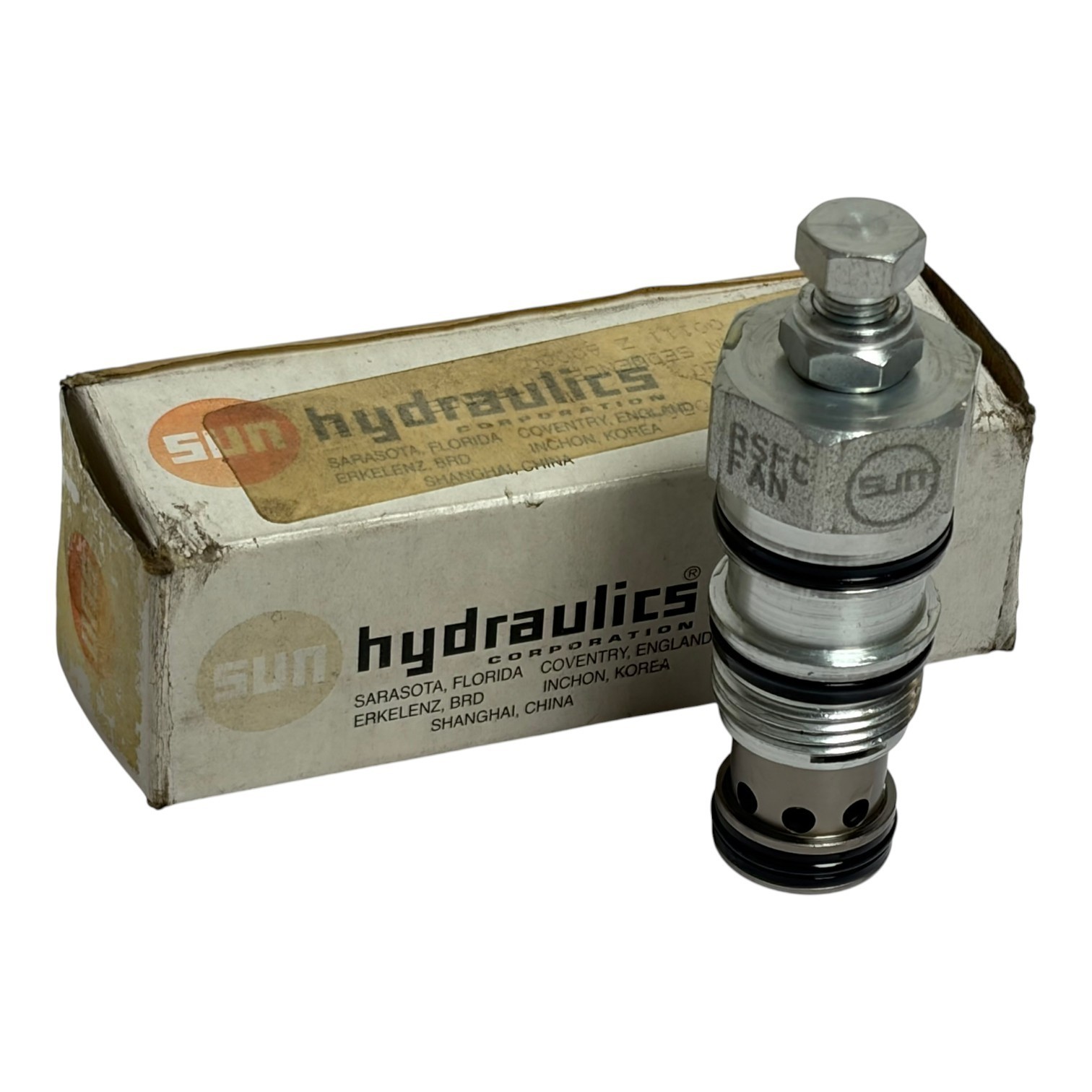 Used Sun Hydraulics RSFC-FAN Balanced Piston Sequence Cartridge Valve New