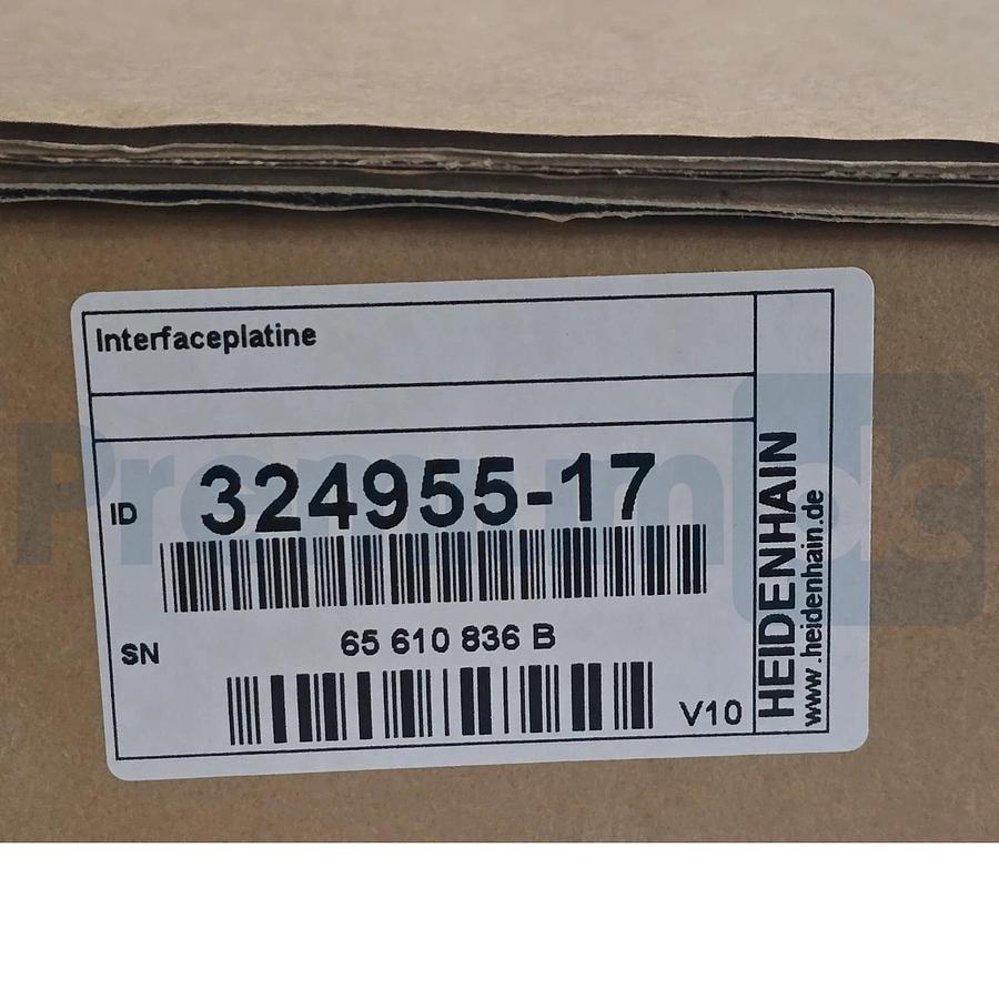 Used HEIDENHAIN 324955-17 V10 iTNC 530 CNC Interface Board 324 955-17 32495517 NSFS