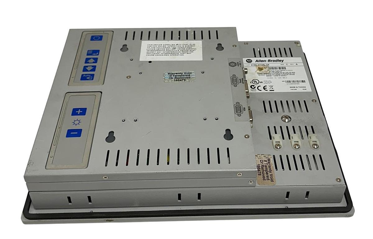Used ALLEN BRADLEY 6186-M12ALTR /C VersaView 1200M TOUCH PANEL 12VDC 6186M12ALTR USNP