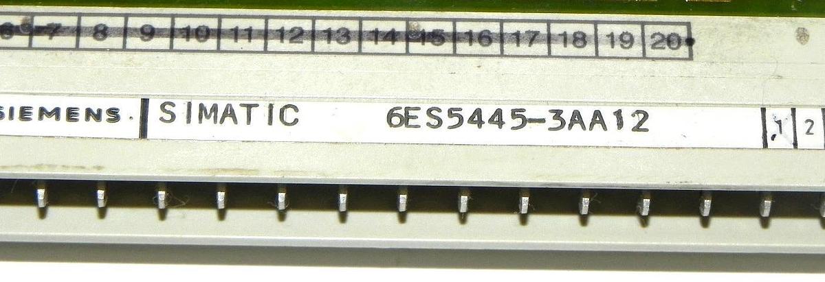 Used SIEMENS 6ES5445-3AA12 S5 DIGITAL OUTPUT MODULE 6ES54453AA12