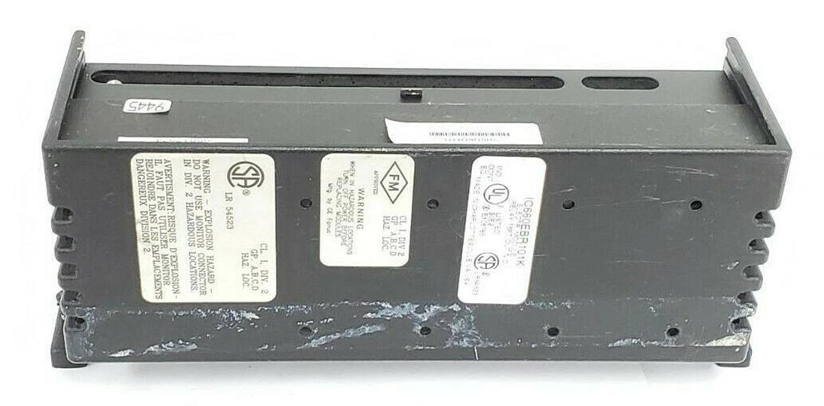 Used GE FANUC 440715250-002R HOUSING FOR IC660EBR101K ELECTR. MODULE