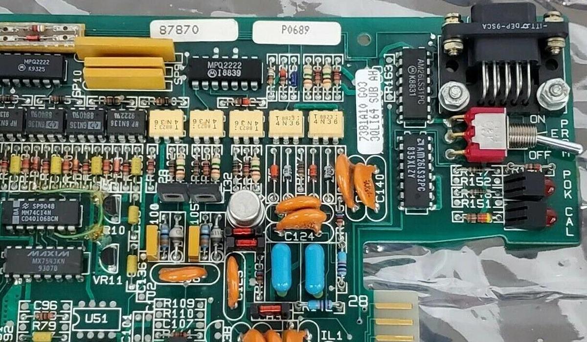 Refurbished REPAIRED WESTINGHOUSE QLI 7381A10-G03 DIAGNOSTIC CONTROL BOARD 7381A10G03