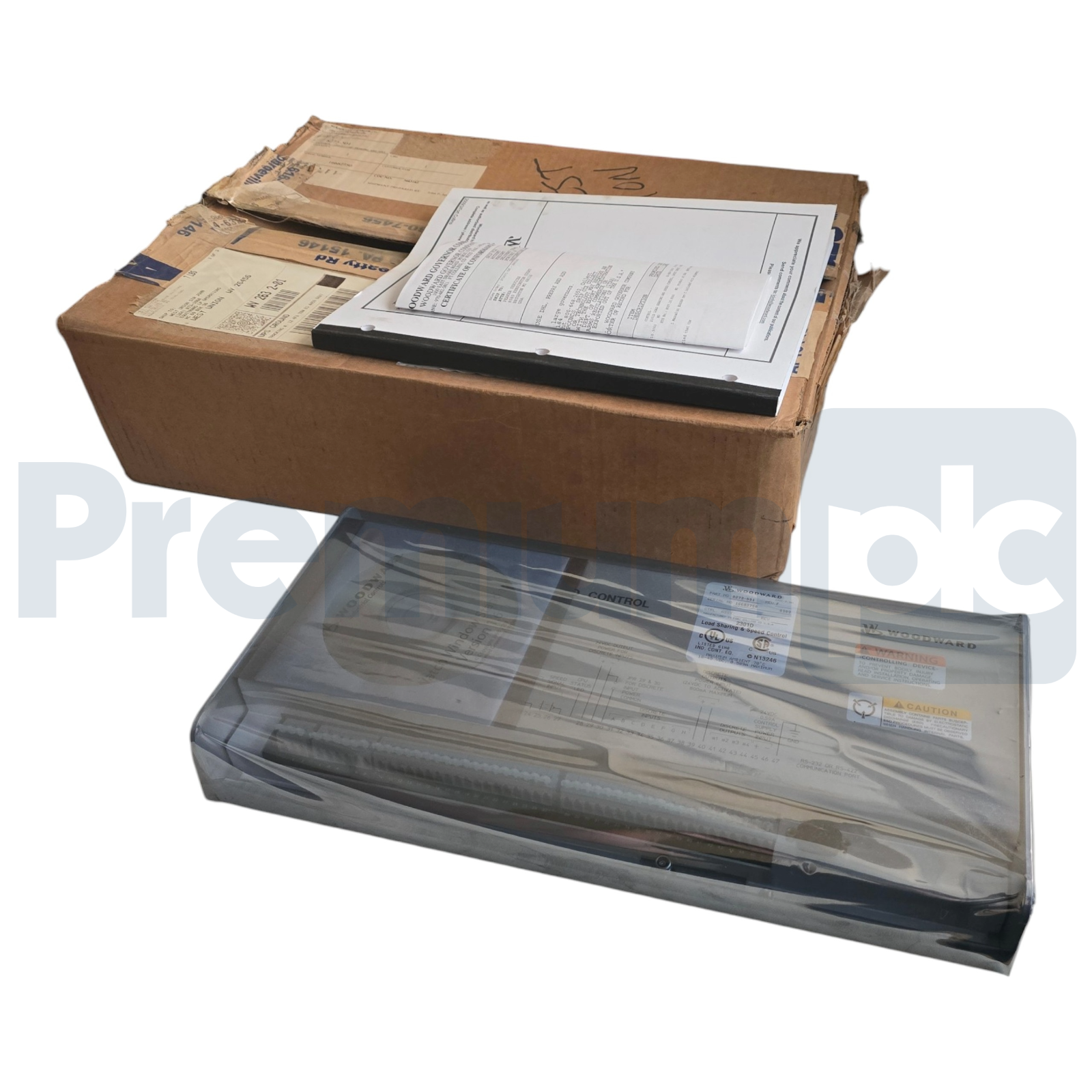 Used Woodward 2301D | 8273-501 Rev F Load Sharing & Speed Controller 24VDC NSMP