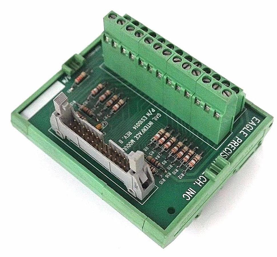 Used EAGLE PRECISION TECH ES10014 REV.B GAIL INTERFACE MODULE