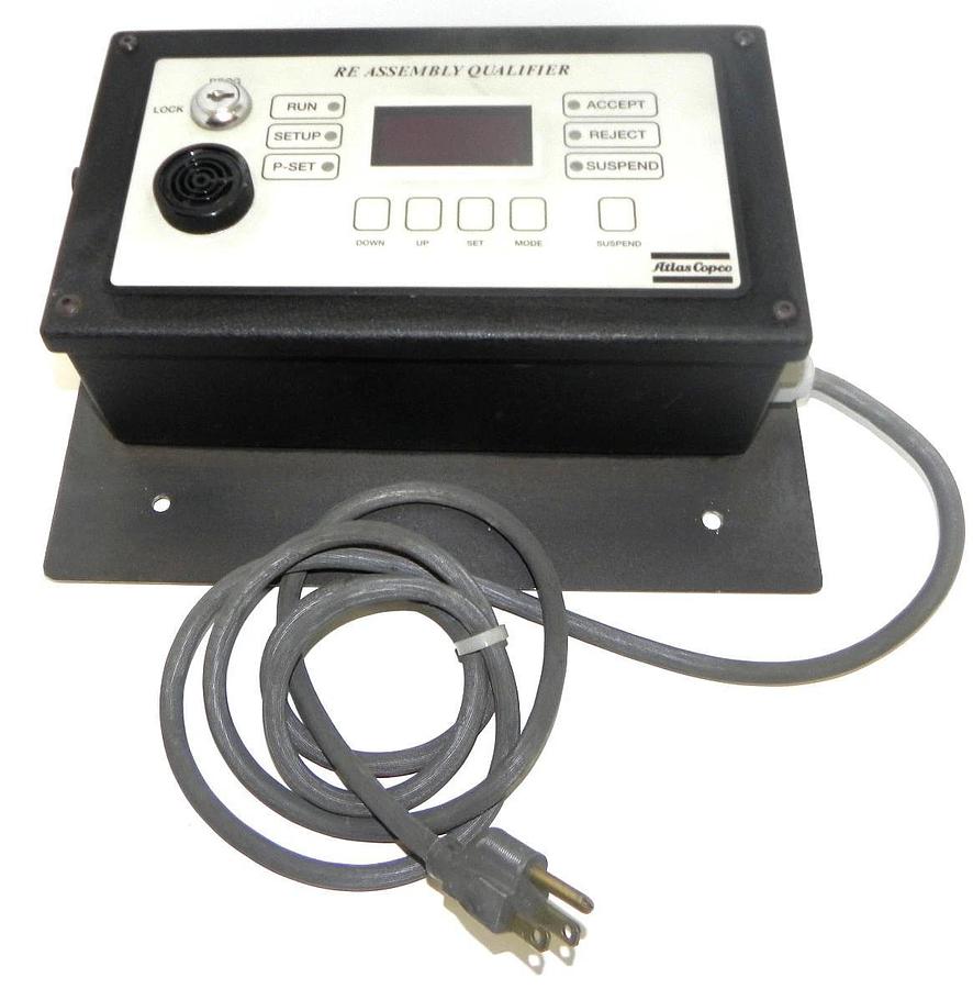 Used ATLAS COPCO RE ASSEMBLY QUALIFIER 9810-7050-04 REV. P-147