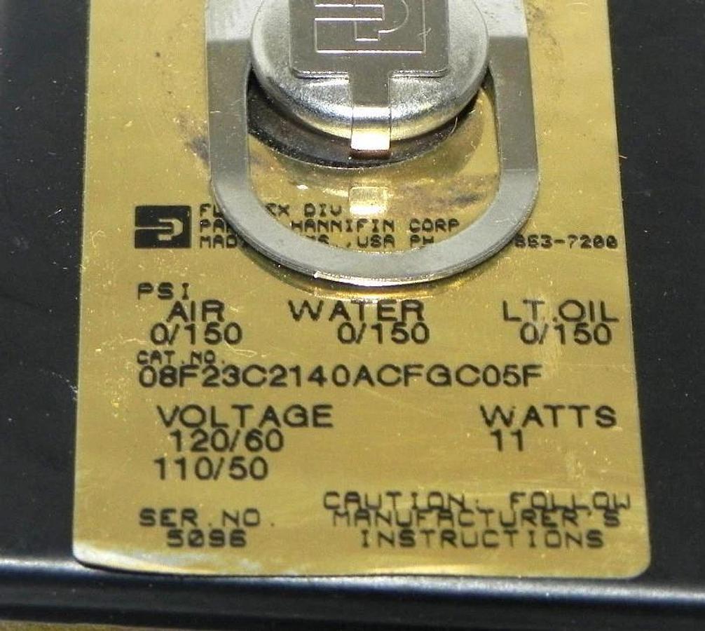 NEW PARKER 08F23C2140ACFGC05F SOLENOID VALVE