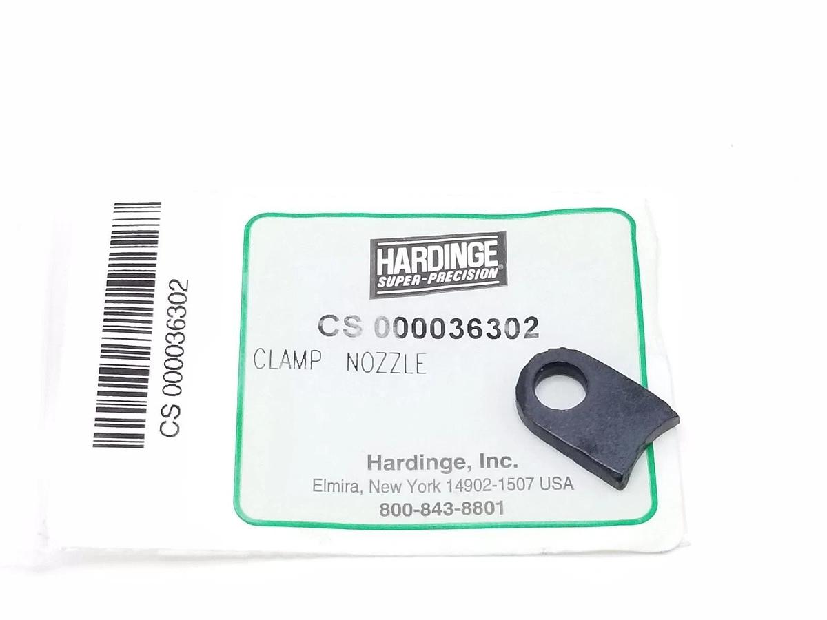 Used NEW HARDINGE SUPER-PRECISION CS 000036302 CLAMP NOZZLE
