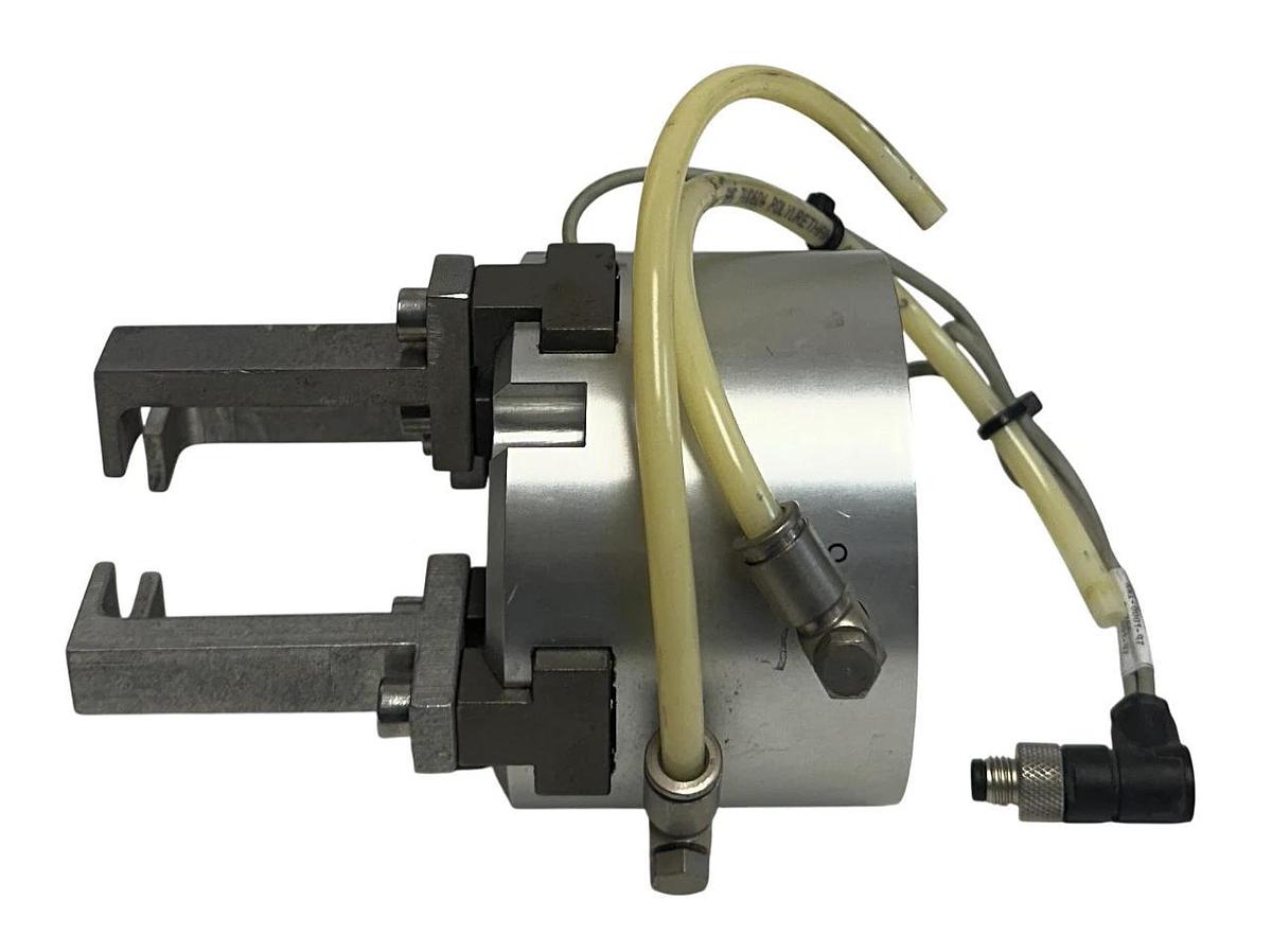 Used SMC MHS4-63D / MHS463D MHS SERIES PNEUMATIC GRIPPER PARALLEL STYLE 4 GRIP USNP