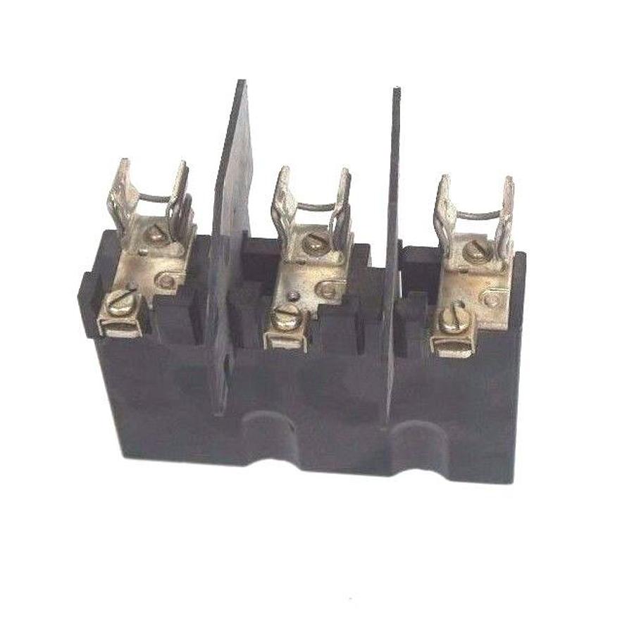 Used ALLEN BRADLEY 1494V-FS30 TRAILER FUSE BLOCK SER A 30AMP, 600V MAX 1494VFS30