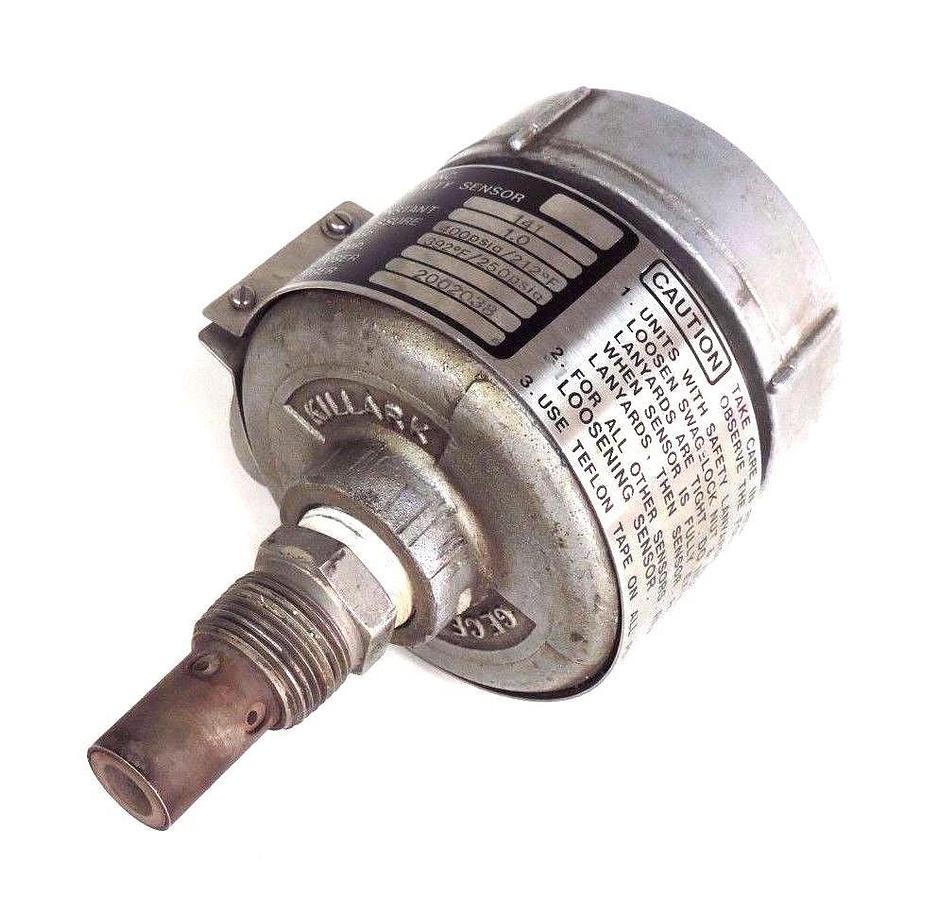 Used ROSEMOUNT UNILOC 2002038 CONDUCTIVITY SENSOR MODEL 141, 250/400PSIG