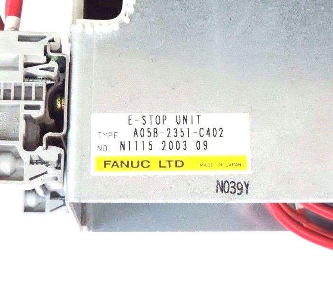 Used NEW FANUC A05B-2351-C402 E-STOP UNIT SERVO DRIVE A05B2351C402