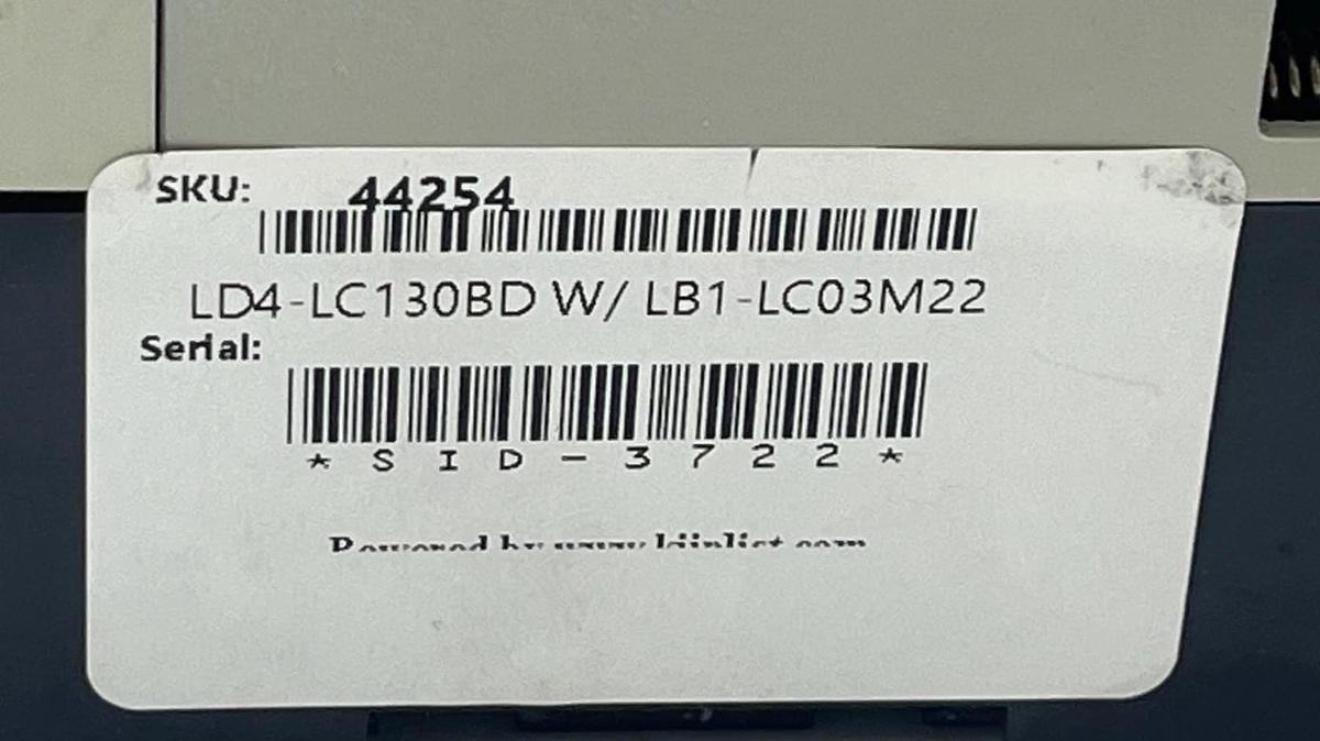 Used Telemecanique LD4-LC130BD Motor Starter | LB1-LC03M22 Overload | 32A 24VDC Coil