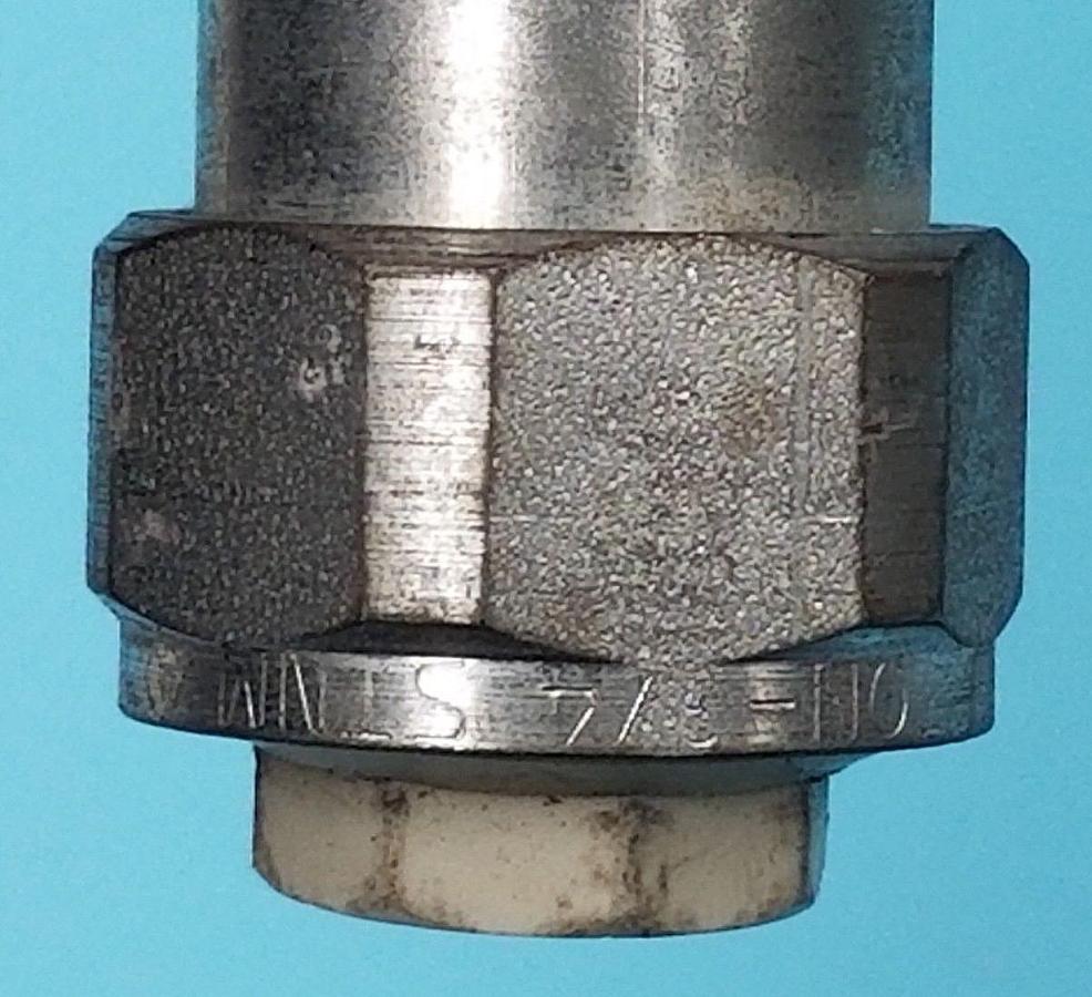 Used ELECTRIFLEX FNMC-A CONDUIT CSA-75 C, ~15" LENGTH, FNMCA W/ 3/4" STNM CONNECTORS