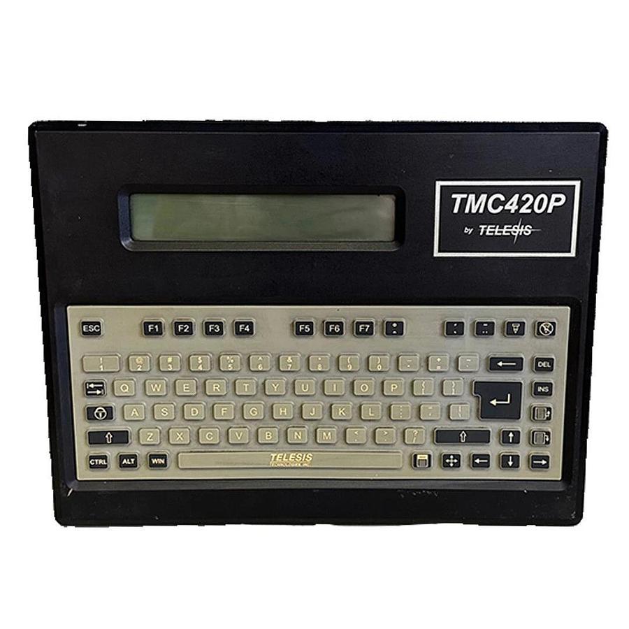 Used TELESIS TMC420P PINSTAMP MARKING SYSTEM CONTROLLER 115/230V 2/1A 50/60Hz