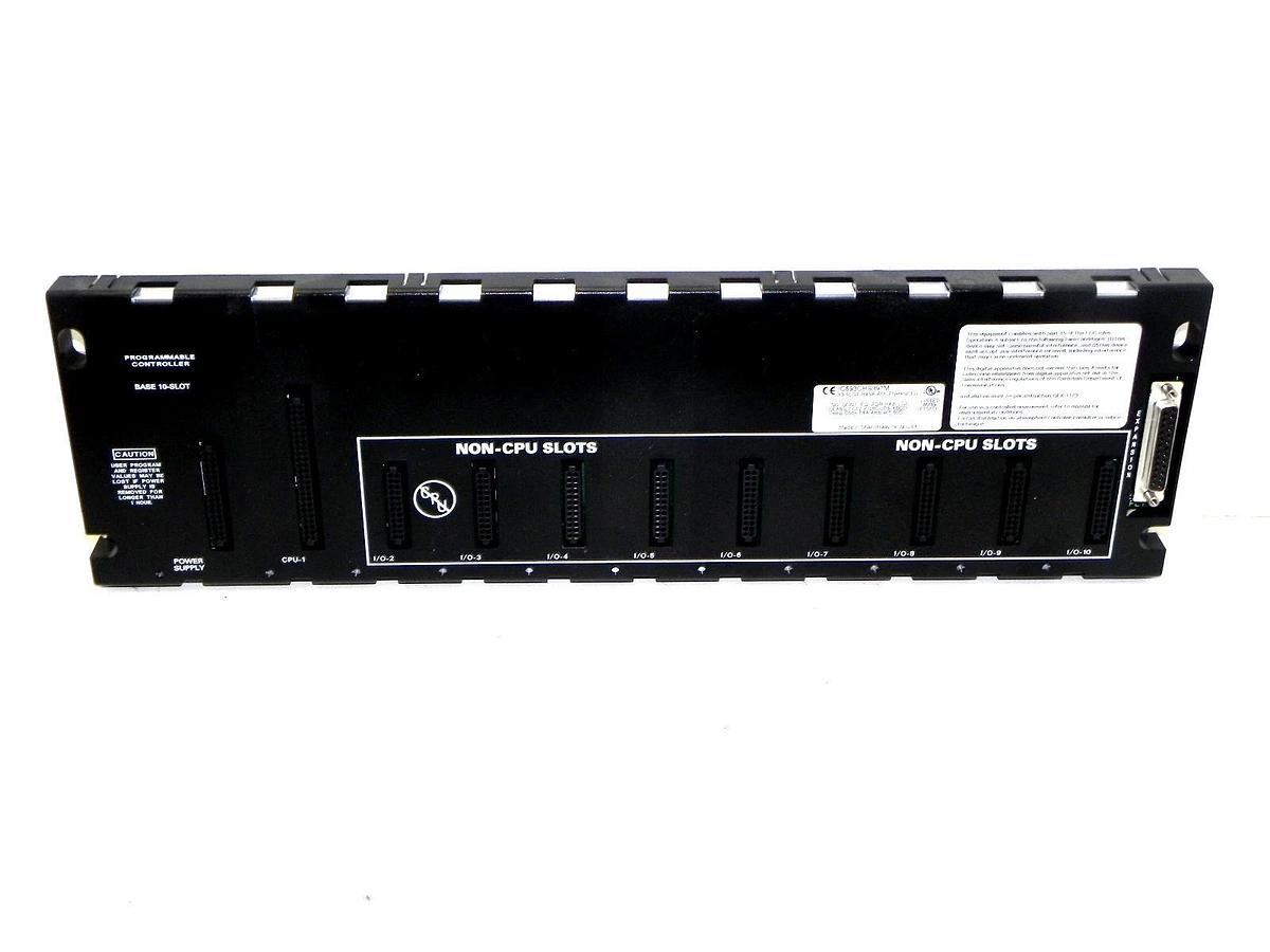 Used GE FANUC IC693CHS391M IC693CHS391M CPU MODULE BASE 10SLOT EMI ENHANCED