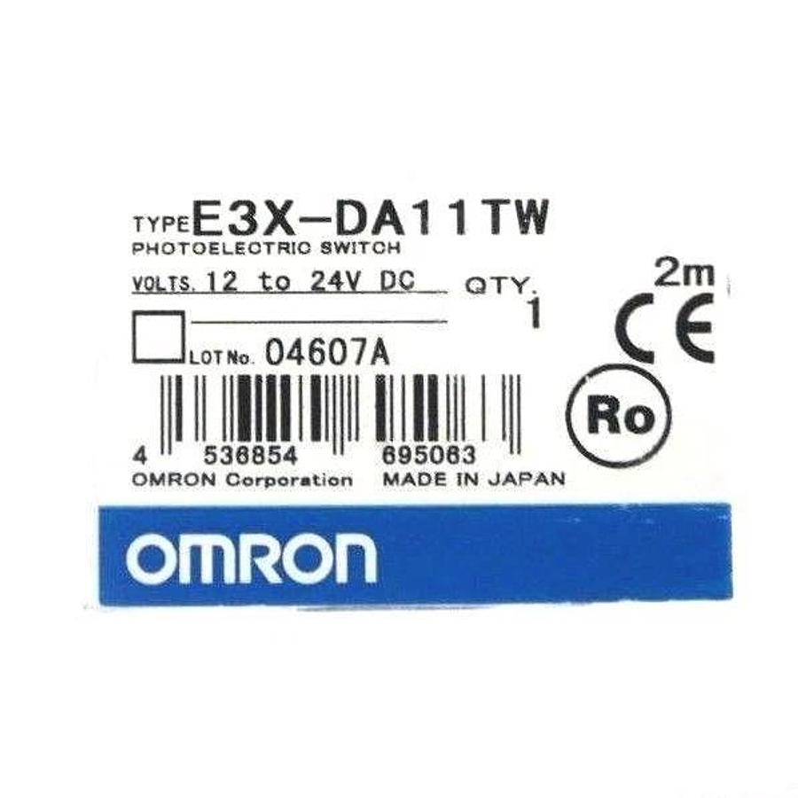 Used NIB OMRON E3X-DA11TW PHOTOELECTRIC SWITCH E3XDA11TW, 12 TO 24V DC