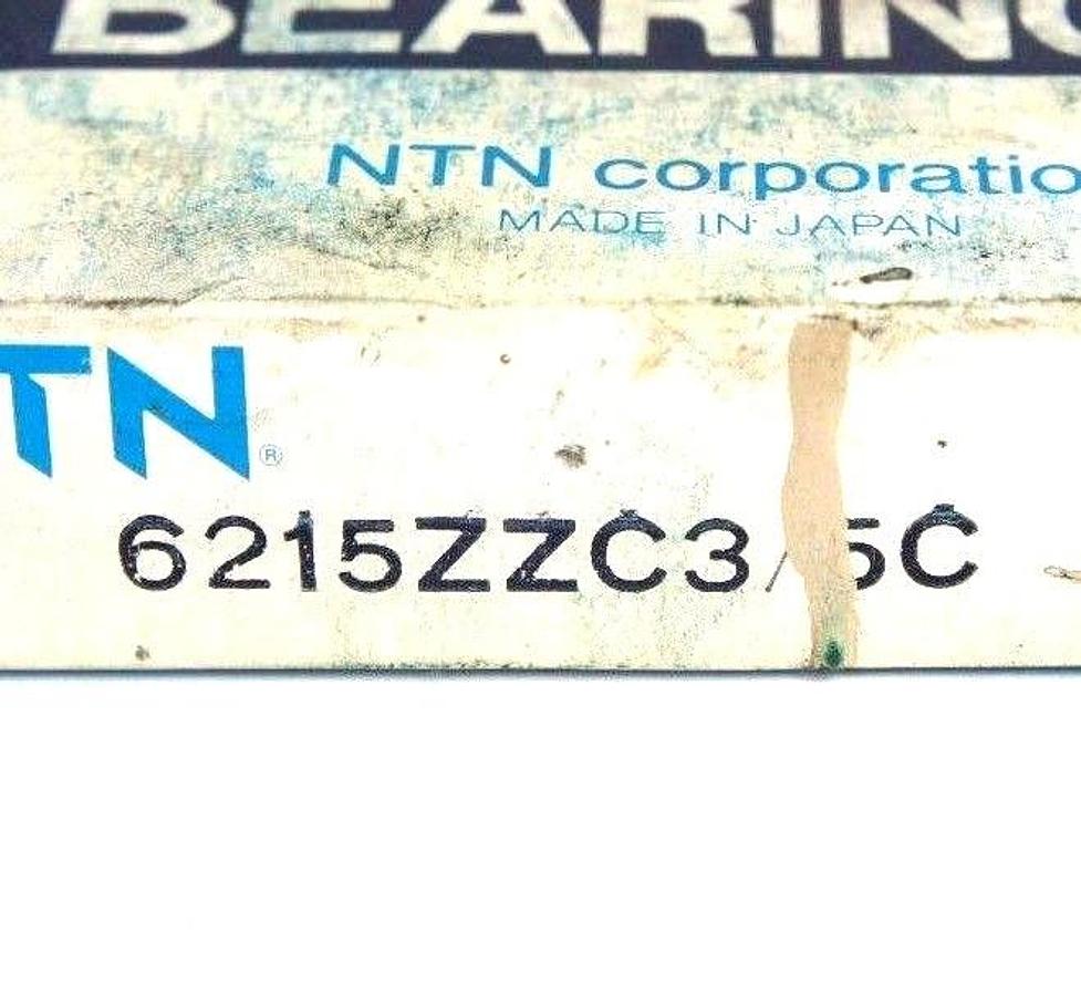 Used NEW NTN 6215ZZC3/5C DEEP GROOVE BALL BEARINGS 6215ZZC35C 6215Z