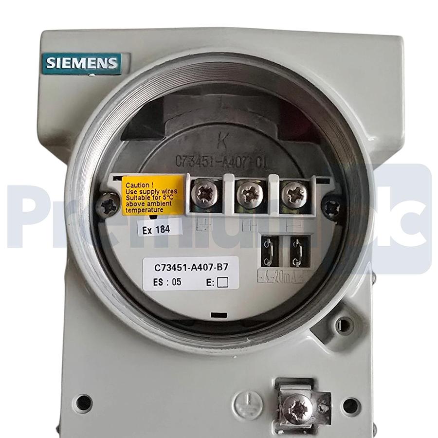 Used Siemens 7MF4433-1FA22-1NC1-Z B21+Y01+Y15 SITRANS P DS III Pressure Transmitter