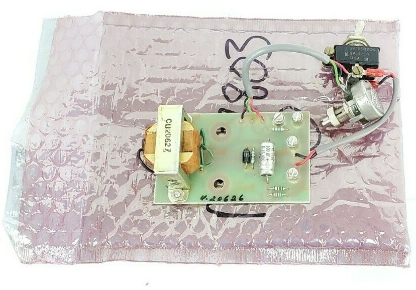 Used GENERIC M31-7803 CIRCUIT BOARD ASSY W/ SWITCH & POTENTIOMETER U-20631 U-20626