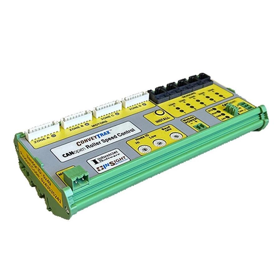 Used INSIGHT AUTOMATION 0X43535243 CONVEYTRAX CANopen ROLLER SPEED CONTROL 0X49
