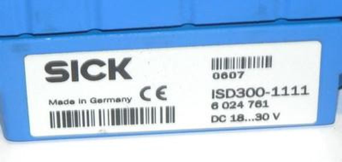 Used SICK ISD300-1111 OPTICAL DATA TRANSMISSION 6024761, DC 18...30V, ISD3001111
