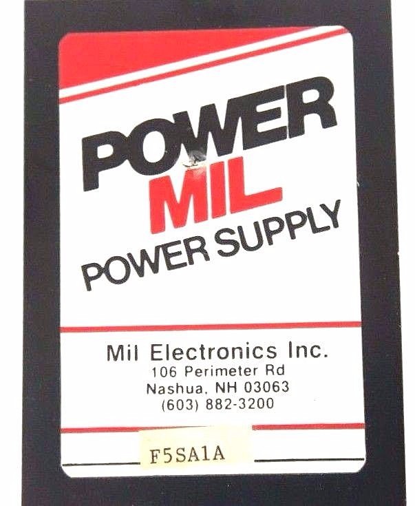 Used POWER MIL 5V POWER SUPPLY F5SA1A
