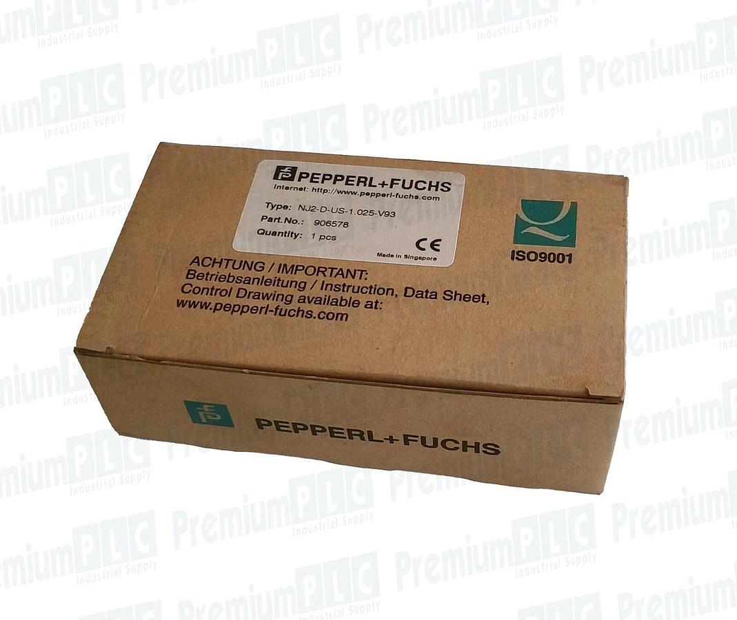 Used NEW PEPPERL+FUCHS NJ2-D-US-1.025-V93 INDUCTIVE AC/DC SENSOR P/N: 906578