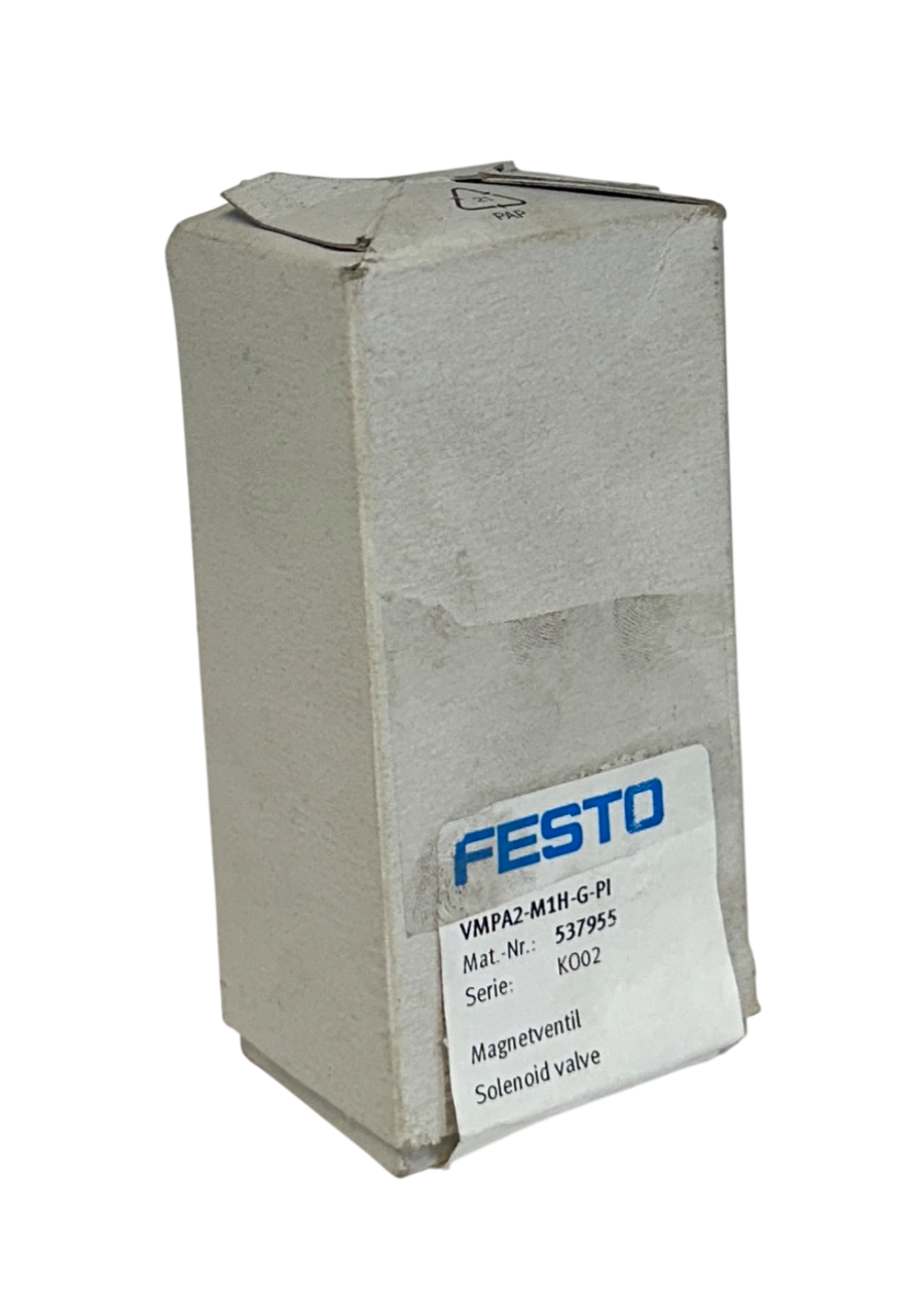 Used FESTO VMPA2-M1H-G-PI / 537955 PNEUMATIC SOLENOID VALVE NSMP